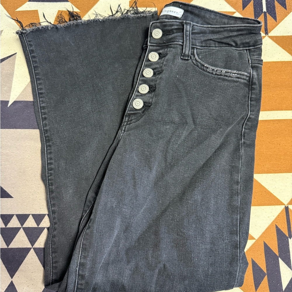 Flying Monkey Wide Leg Jeans